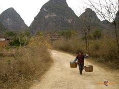 Tradičný život na čínskom vidieku