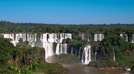 Nádherné, neopakovateľné vodopády Iguaçu z brazílskej strany rieky
