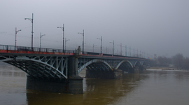 Most Księcia Józefa Poniatowskiego cez deň