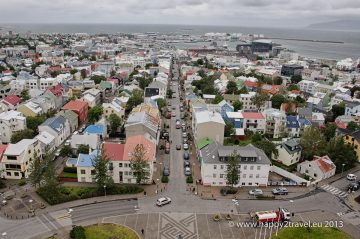 Pohľad na Reykjavík