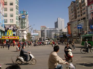 V uliciach Kunmíng, Čína
