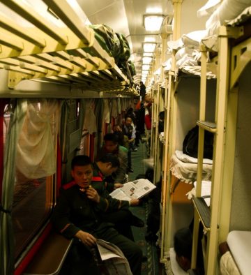 Nočným vlakom naprieč južnou Čínou