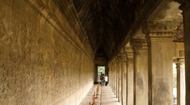 Chodby svätyne Angkor Wat, Kambodža