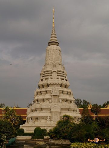 Strieborná pagoda v hlavnom meste Kambodže