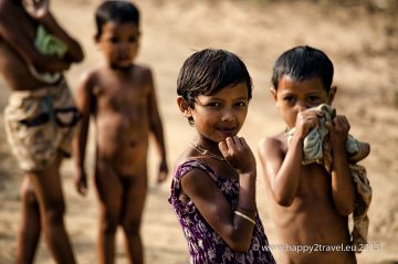 Deti v zabudnutých barmských horách