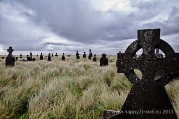 Ranokresťanský cintorín v dedinke Killeany