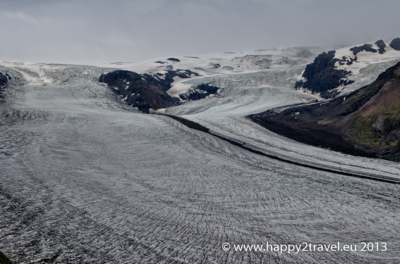 Jeho výsosť Vatnajökull, najväčší európsky ľadovec