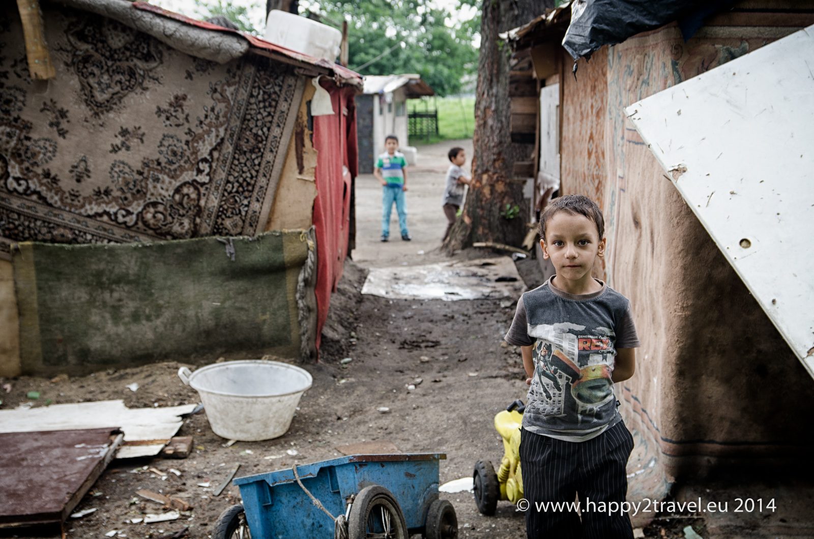 Kočovisko rumunských Rómov